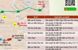 Hướng dẫn hành khách đi xe buýt đến khu vực dự Đại lễ Vesak năm 2025