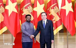 Chủ tịch Quốc hội Trần Thanh Mẫn hội kiến Tổng thống Sri Lanka