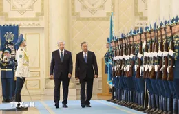 Lễ đón Tổng Bí thư Tô Lâm và Phu nhân thăm cấp Nhà nước Cộng hòa Kazakhstan