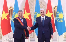 Tổng Bí thư Tô Lâm nhận Huân chương Hữu nghị Dostyk hạng nhất của Kazakhstan
