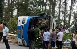 Khởi tố tài xế trong vụ lật xe khách ở Tam Đảo khiến 4 người tử vong