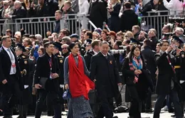 Tổng Bí thư Tô Lâm và Phu nhân dự Lễ duyệt binh kỷ niệm 80 năm Ngày Chiến thắng tại Nga