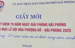 Xử lý 2 trường hợp rao bán Giấy mời Lễ hội Hoa Phượng Đỏ - Hải Phòng 2025