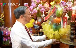 Tổng Bí thư Tô Lâm dâng hương tưởng niệm Chủ tịch Hồ Chí Minh tại Khu Di tích Kim Liên