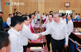 Tổng Bí thư Tô Lâm làm việc với Ban Thường vụ Tỉnh ủy Nghệ An