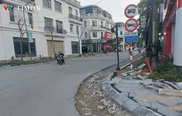 Nghệ An: Tuyến phố nhếch nhác, gồ ghề do thi công “nửa vời”