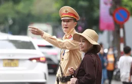 CSGT Hà Nội bảo đảm an toàn giao thông, phục vụ các hoạt động của Đại lễ Phật đản
