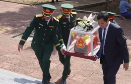 Kon Tum: An táng hài cốt liệt sĩ hy sinh tại Lào và Campuchia