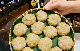 Mang cả Hà Nội về gian bếp với công thức chả cốm chuẩn vị