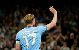Man City thắng thuyết phục trong ngày De Bruyne chia tay Etihad