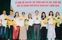 TP Hồ Chí Minh khen thưởng các tác phẩm báo chí xuất sắc viết về thành phố