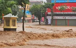 Nguy cơ lũ quét, sạt lở do mưa cường suất lớn tại 6 tỉnh Bắc Bộ, Trung Bộ và Tây Nguyên