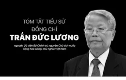 [Infographic] Tóm tắt tiểu sử nguyên Chủ tịch nước Trần Đức Lương