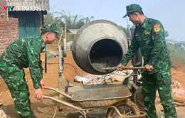 Xóa nhà tạm, gắn kết tình quân dân ở vùng biên giới