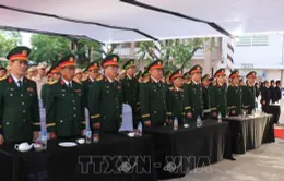 Trang nghiêm Lễ viếng nguyên Chủ tịch nước Trần Đức Lương tại Quảng Ngãi