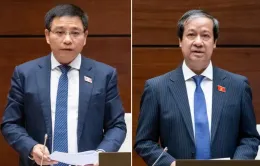 Bộ trưởng Bộ Giáo dục - Đào tạo và Bộ trưởng Bộ Tài chính sẽ trả lời chất vấn của Quốc hội