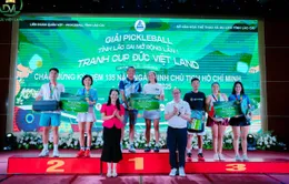 Đắc Tiến giành ngôi Á Quân giải Pickleball Lào Cai mở rộng 2025