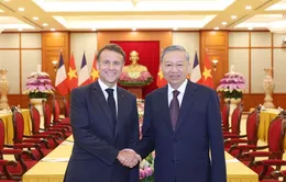 Tổng Bí thư Tô Lâm tiếp Tổng thống Pháp Emmanuel Macron