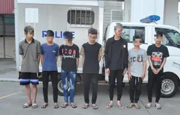 Khởi tố 11 đối tượng mang hung khí gây náo loạn đường phố ở Hải Dương