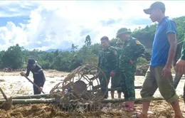 Tập trung hỗ trợ khắc phục hậu quả trận lũ quét tại bản miền núi Nghệ An