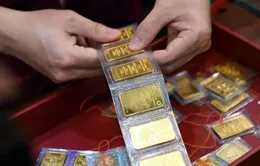 Giá vàng tiếp tục giảm