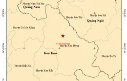 Xảy ra 2 trận động đất tại huyện Kon Plông, Kon Tum