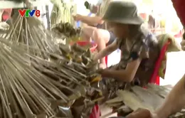 Rộn ràng làng nghề bánh ú tro dịp Tết Đoan Ngọ