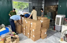 Hà Nội: Phát hiện hơn 5.000 lọ mỹ phẩm nhập lậu của công ty Ngân Korea