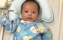 Bệnh nhi mắc bệnh tim bẩm sinh ở Nghệ An đã được ra viện