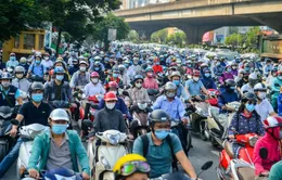 Lùi thời điểm kiểm định khí thải xe máy ở Hà Nội, TP Hồ Chí Minh