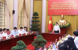 Chủ tịch nước Lương Cường: Hợp nhất Hưng Yên và Thái Bình là lựa chọn có tính đột phá