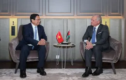 Thủ tướng Phạm Minh Chính hội kiến Quốc vương Jordan