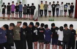 Nghệ An: Bắt 28 đối tượng thanh thiếu niên dùng hung khí giải quyết mâu thuẫn trong đêm