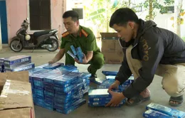 Thu giữ 4.000 bao thuốc lá lậu tại Huế