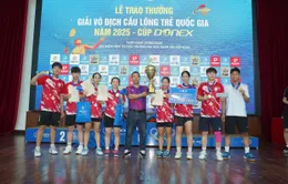 Lâm Đồng lên ngôi vô địch giải cầu lông trẻ Quốc gia 2025 - Cúp Donex