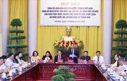 Công bố Lệnh của Chủ tịch nước về Nghị quyết sửa đổi, bổ sung một số điều của Hiến pháp