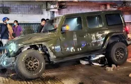 Lời khai của tài xế xe Jeep gây tai nạn liên hoàn ở Thành phố Hồ Chí Minh