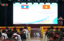 Đoàn sĩ quan trẻ Quân đội nhân dân Lào thăm và giao lưu tại Bộ Tư lệnh Vùng Cảnh sát biển 2