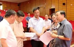 Sẵn sàng Lễ công bố các Nghị quyết, Quyết định của Trung ương và của tỉnh về việc sáp nhập đơn vị hành chính