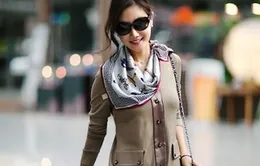 Ấm áp và dễ thương với váy len