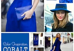 Gu thời trang thời thượng với gam màu xanh cobalt