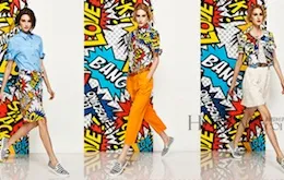 Sắc màu nổi bật Love Moschino 2014