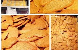 Trổ tài làm bánh lưỡi mèo thơm ngon
