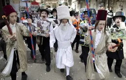 Lễ hội Purim hóa trang đầy màu sắc