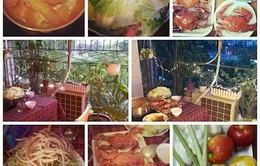 Thanh ngọt vị lẩu cua từ nước hoa quả