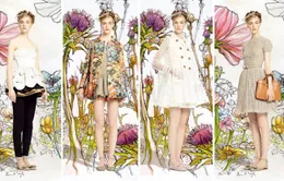 Trẻ trung với thời trang Valentino 2014