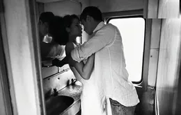 Kha Mỹ Vân và Cao Lâm Viên lãng mạn trên tàu hỏa