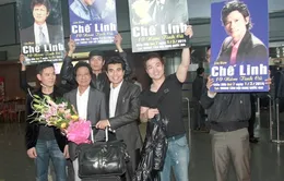 Chế Linh về Hà Nội chuẩn bị cho liveshow