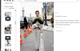 Lý Nhã Kỳ được tạp chí Vogue của Nhật ví như công nương