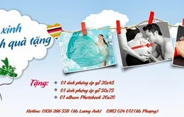 Mẹ bầu xinh, rinh quà 20/10 hấp dẫn tại Riokid Studio
